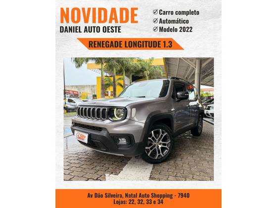 JEEP RENEGADE 1.3 T270 TURBO FLEX LONGITUDE AT6